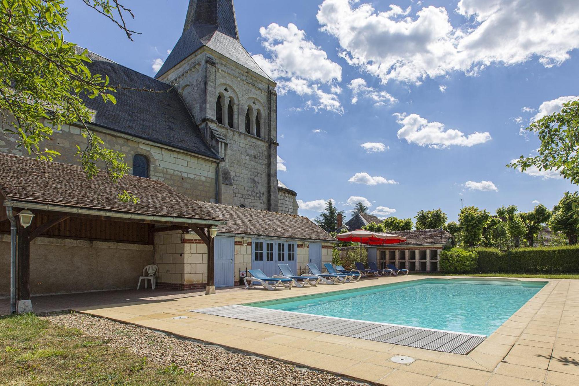 Manoir De La Voute Maison D'Hotes Pouillé Екстериор снимка